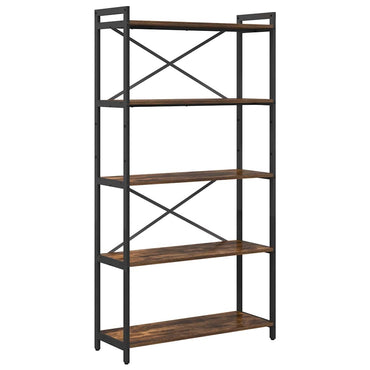 vidaXL Bücherregal Geräucherte Eiche 80 x 30 x 155 cm Holzwerkstoff