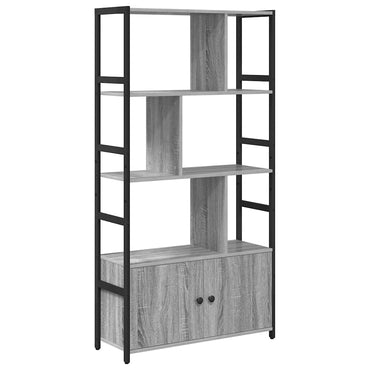 vidaXL Bibliothèque gris Sonoma 80 x 30 x 155,5 cm Bois d'ingénierie