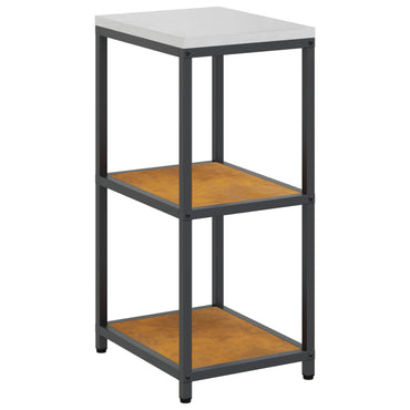 vidaXL Küchenaufbewahrung mit Regal Rostig 60 x 50 x 92 cm Stahl