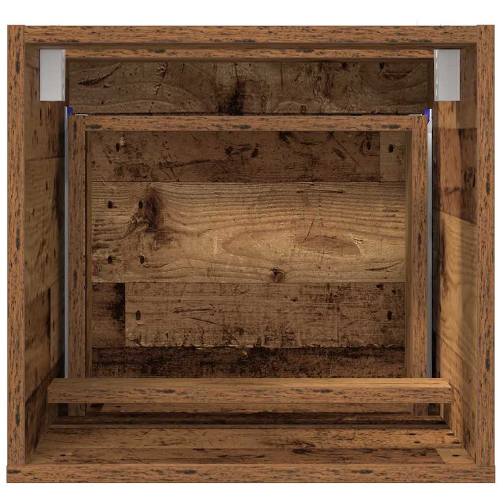 Badezimmerschrank Altholz 41 x 38,5 x 45 cm Holzwerkstoff