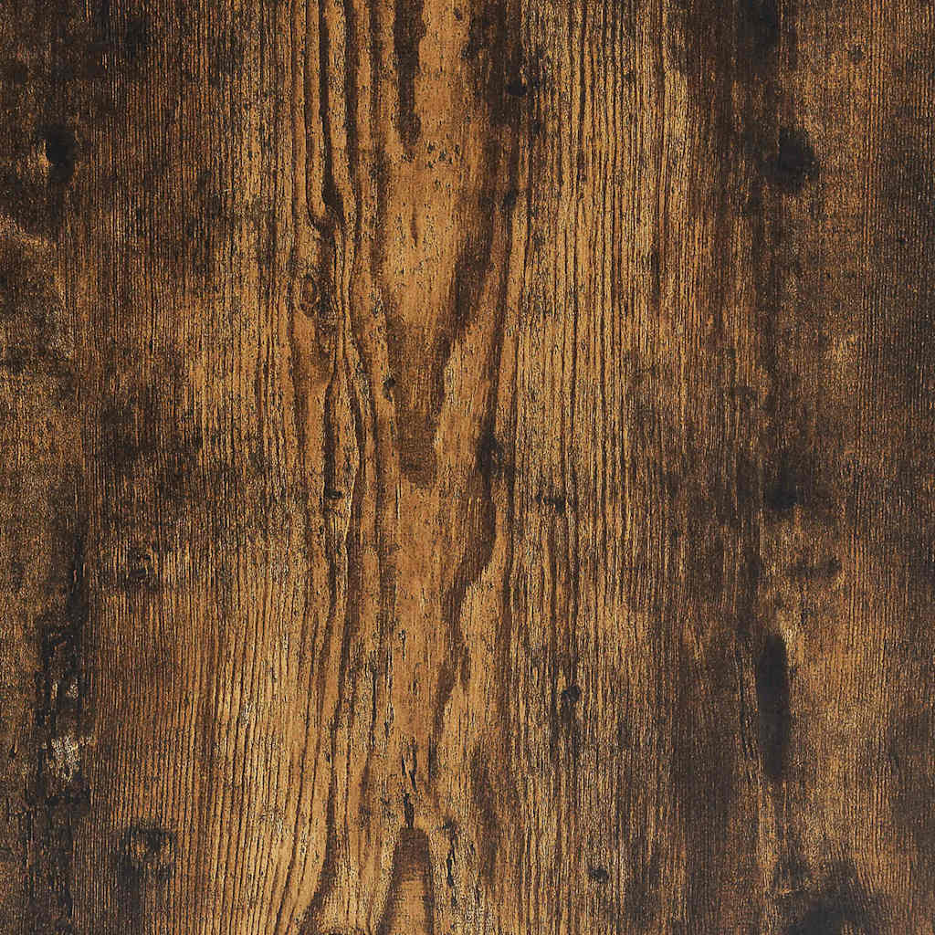 vidaXL Stauraum-Kopfteil mit Regal Räuchereiche 150 cm Holzwerkstoff