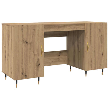 vidaXL Schreibtisch Artisan-Eiche 140 x 50 x 75 cm Holzwerkstoff