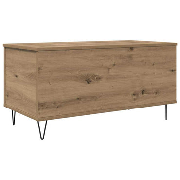 vidaXL Table basse chêne artisan 90 x 44,5 x 45 cm bois d'ingénierie