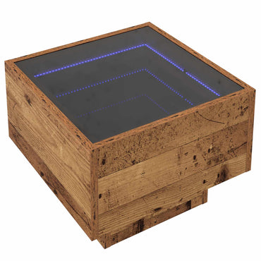 vidaXL Couchtisch Altholz 40 x 40 x 30 cm Holzwerkstoff