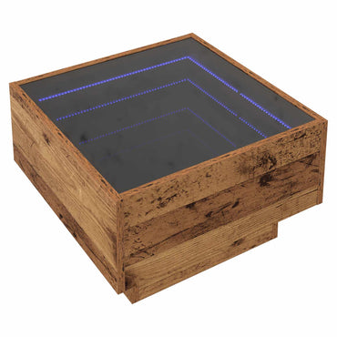 vidaXL Couchtisch Altholz 50 x 50 x 30 cm Holzwerkstoff