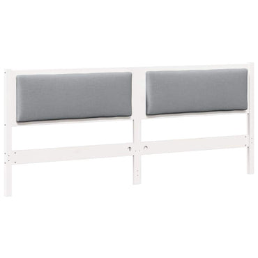 vidaXL Kopfteil Sonstiges Weiß 180 cm Massivholz Kiefer