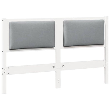 vidaXL Kopfteil Sonstiges Weiß 150 cm Massivholz Kiefer