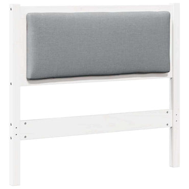 vidaXL Kopfteil Sonstiges Weiß 100 cm Massivholz Kiefer