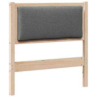 vidaXL Kopfteil Sonstiges Braun 80 cm Massivholz Kiefer