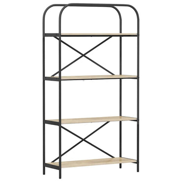 vidaXL Bücherregal Sonoma-Eiche 80 x 30 x 146 cm Holzwerkstoff