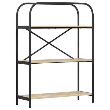 vidaXL Bücherregal Sonoma-Eiche 80 x 30 x 109 cm Holzwerkstoff