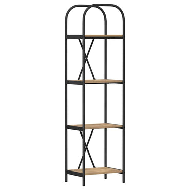 vidaXL Bücherregal Artisan-Eiche 40 x 30 x 146 cm Holzwerkstoff