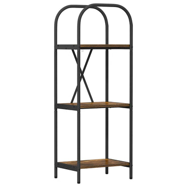 vidaXL Bücherregal Geräucherte Eiche 40 x 30 x 109 cm Holzwerkstoff