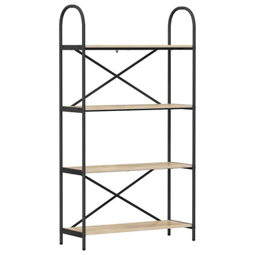 vidaXL Bücherregal Sonoma-Eiche 80 x 30 x 146 cm Holzwerkstoff