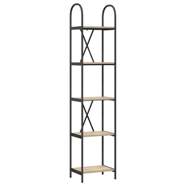 vidaXL Bücherregal Sonoma-Eiche 40 x 30 x 183 cm Holzwerkstoff