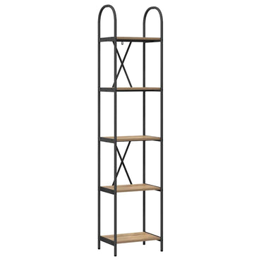 vidaXL Bücherregal Artisan-Eiche 40 x 30 x 183 cm Holzwerkstoff