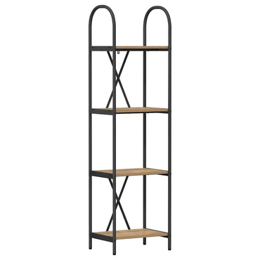 vidaXL Bücherregal Artisan-Eiche 40 x 30 x 146 cm Holzwerkstoff