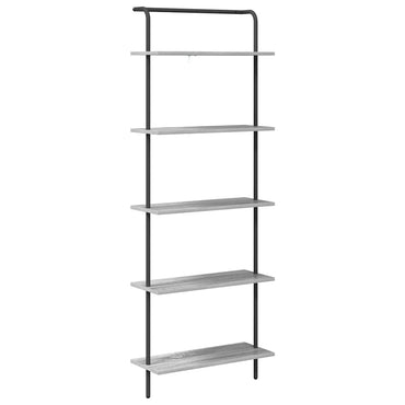 vidaXL Bücherregal Graues Sonoma 60 x 24 x 168 cm Holzwerkstoff