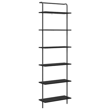 vidaXL Bücherregal Schwarz Eichen-Optik 60 x 24 x 203 cm Holzwerkstoff