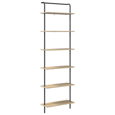 vidaXL Bücherregal Sonoma-Eiche 60 x 24 x 203 cm Holzwerkstoff