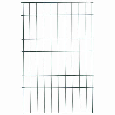 vidaXL Teichzaun Set 8 pcs Grün 50 x 80 cm Stahl