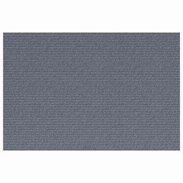 vidaXL Teppichläufer Hellgrau 100 x 150 cm Stoff