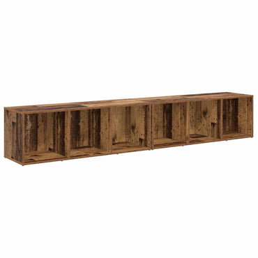 vidaXL TV-Schrankset 2 pcs Altholz 37 x 35 x 107cm Holzwerkstoff