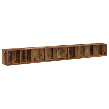 vidaXL TV-Schrankset 3 pcs Altholz 37 x 35 x 107 cm Holzwerkstoff