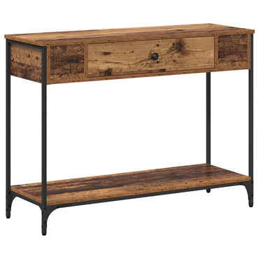vidaXL Konsolentisch Altholz 100 x 34.5 x 75 cm Holzwerkstoff