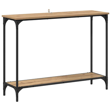 vidaXL Konsolentisch Artisan-Eiche 101 x 30.5 x 75 cm Holzwerkstoff