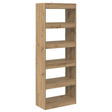 vidaXL Bücherregal Artisan-Eiche 60 x 30 x 166 cm Holzwerkstoff