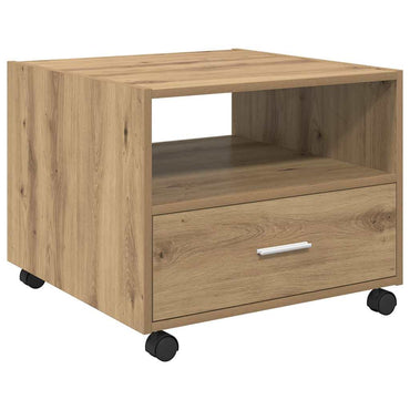 vidaXL Couchtisch Artisan-Eiche 55 x 55 x 45 cm Holzwerkstoff