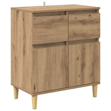 vidaXL Sideboard Artisan-Eiche 60 x 35 x 70 cm Holzwerkstoff