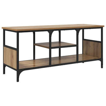 vidaXL TV-Schränk Artisan-Eiche 100 x 35 x 45 cm Verbundholz und Eisen
