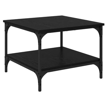 vidaXL Couchtisch Schwarz Eichen-Optik 55 x 55 x 40 cm Holzwerkstoff