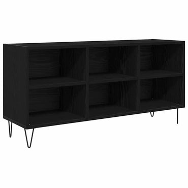 vidaXL TV-Schränk Schwarz Eichen-Optik 103,5 x 30 x 50 cm
