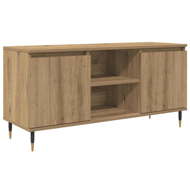 vidaXL TV-Schränk Artisan-Eiche 104 x 35 x 50 cm Holzwerkstoff