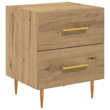 vidaXL Nachttisch Artisan-Eiche 40 x 35 x 47,5 cm Holzwerkstoff