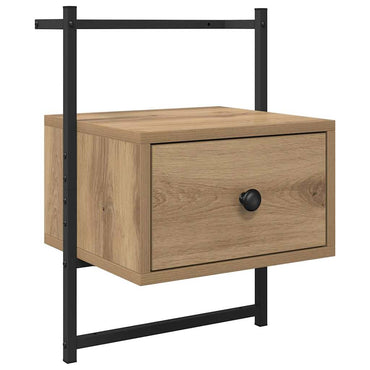 vidaXL Nachttisch Artisan-Eiche 35 x 30 x 51 cm Holzwerkstoff