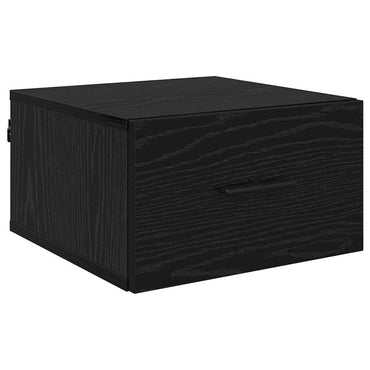 vidaXL Nachttisch Schwarz Eichen-Optik 35 x 35 x 20 cm Holzwerkstoff