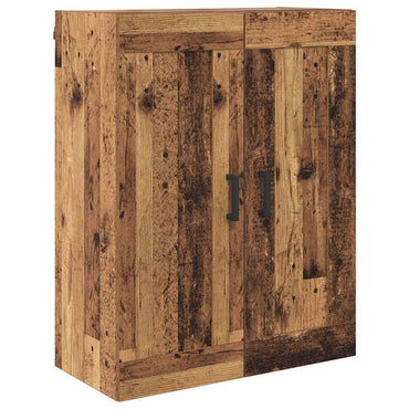 vidaXL Wandschrank Altholz 69,5 x 34 x 90 cm Holzwerkstoff