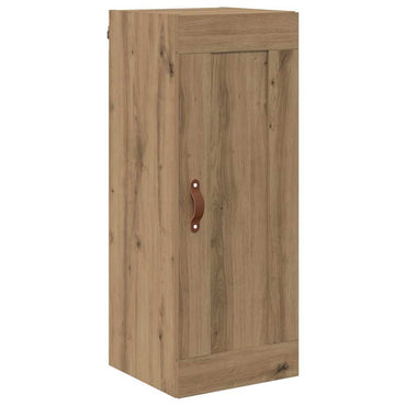 vidaXL Wandschrank Artisan-Eiche 34,5 x 34 x 90 cm Holzwerkstoff