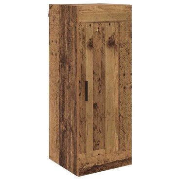 vidaXL Wandschrank Altholz 34,5 x 34 x 90 cm Holzwerkstoff