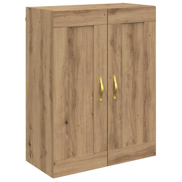 vidaXL Wandschrank Artisan-Eiche 69,5 x 34 x 90 cm Holzwerkstoff