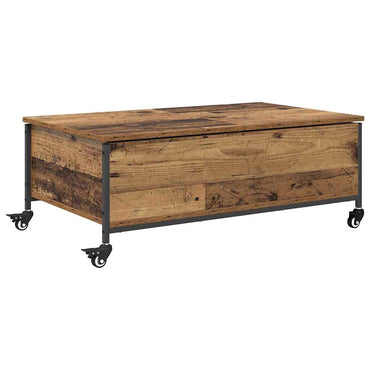 vidaXL Couchtisch Altholz 91 x 55 x 32 cm Holzwerkstoff