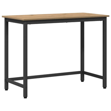 vidaXL Tisch Artisan-Eiche 80 x 50 x 76,5 cm Ingenieure Holz und Stahl