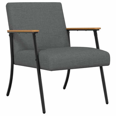 vidaXL Sessel Dunkelgrau 59 x 75 x 78 cm Stoff