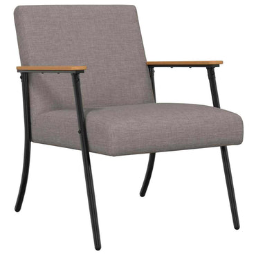vidaXL Sessel Taupe 59 x 75 x 78 cm Stoff