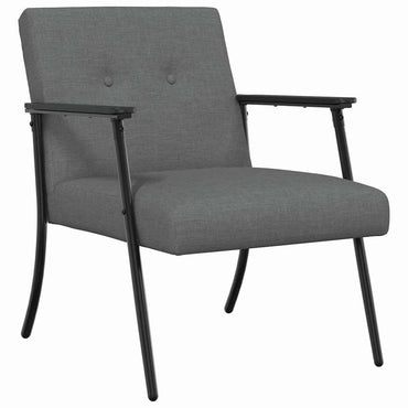 vidaXL Sessel Dunkelgrau 59 x 75 x 78 cm Stoff