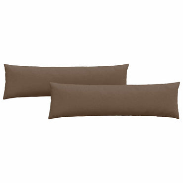 vidaXL Sofakissen 2 pcs Braun 145 x 40 cm Stoff